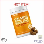 Pet Md Salmon Omega Bites For Dogs - Skin And Coat Supplement With 3 & 6. Fixed Price $22.52.