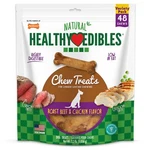 Healthy Edibles Variety Pack Chew Treats 48 Count For X Small Dogs. Fixed Price $53.99.