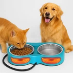 Pet Heated Bowl For Cat Dog, Freeze-proof Warming Animal Food Feeder With Anti-c. Fixed Price $24.79.