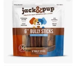 Jack & Pup 6" Bully Sticks Pound 01/2027. Fixed Price $25.99.