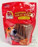 New Country Kitchen Rawhide Free Chewy Sticks Bacon Flavored Dog Treats 24. Fixed Price $17.42.