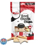 Winni Treats Beef Cheek Chips For Dogs - Single Ingredient, Premium Chews. Fixed Price $20.00.