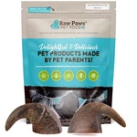 Raw Paws Water Buffalo Horns For Dogs, Small (5-COUNT) Natural Bull F.... Fixed Price $37.57.