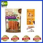 Grain-free Oven Baked Pork Skin Treats 12 Count Sweet Potato Chews For Dogs. Fixed Price $17.95.
