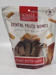 Winner Delights Peanut Butter Flavor Dental Filled Bones 16 Pieces. Fixed Price $17.99.