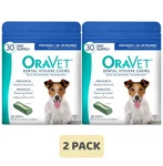 (2 Pack) Oravet Hygiene Dental Chews For Small Dogs, 10-24 Lbs., 30 Count. Fixed Price $45.59.