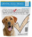 New Checkups Dental Large Dog Treats 24CT Wheat Free Freshens Breath. Fixed Price $25.95.