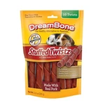 Dreambone Stuffed Twistz 10 Count, Rawhide-free Chews For Dogs, With Pork-flavor. Fixed Price $14.59.