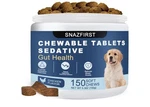 Calming Dog For Anxiety Relief, Stress & Noise Reduction (150 Chews). Fixed Price $12.00.