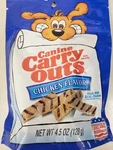 Canine Carry Outs Chicken Flavor Dog Treats, 4.5 Ounce Bag. Fixed Price $10.99.