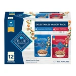 Blue Buffalo Delectables Wet Dog Food Topper, Chicken & Beef, 12CT. Fixed Price $22.79.