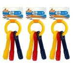 Nylabone Bacon Puppy Teething Keys 3PACK Xsmall Chew Toy Dental. Fixed Price $32.01.