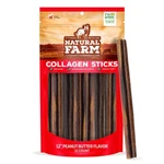 Natural Farm Peanut Butter Flavor Collagen Sticks For Dogs 12 Inch, Count,.... Fixed Price $82.18.