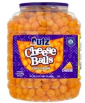 Utz Cheese Balls, 23 Oz Barrel. Fixed Price $10.99.