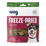 Wag Freeze-dried Lamb Liver Dog Treats, High Protein, Grain-free, 3.3OZ. Fixed Price $13.57.