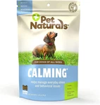 Vet Recommend Pet Naturals Calming Chews For Dogs 30 Count Fast Acting Delicious. Fixed Price $10.99.