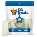 Natural Rawhide Chips For Dogs Mix Thickness Beef Chews By 123 Treats. Fixed Price $74.99.