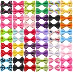 Yaka 60PCS (30 Paris) Cute Puppy Dog Bowknot Hair Small, Multi-colored. Fixed Price $13.24.