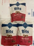 (3) Blue Buffalo Bits Soft Dog Treats Training Beef Dha 19OZ Exp 2/2027 H3. Fixed Price $39.99.