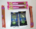 Bark Box Veggie & Porky Nom Sticks And Mogu Cookies Dog Treats Lot Of 6. Fixed Price $7.99.