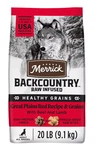 Merrick Backcountry Healthy Grains Red Meat Freeze Dried Raw Dog Food 20 Lb. Fixed Price $58.98.