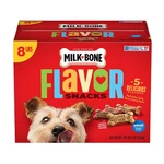 Milk-bone Meat Flavored Snacks, Small Crunchy Dog Biscuits Treats, 8 Lbs.. Fixed Price $18.99.