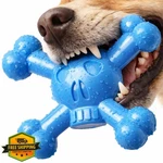 Ouilter Blue Bacon Dog Chew Toy Medium. Fixed Price $20.00.