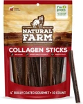 Natural Farm Bully Coated Gourmet Collagen Sticks (4 10 Count (pack Of 1). Fixed Price $26.05.