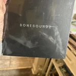 Bonesoundz Aware Conduction Headphones Open Ear-red-with Carry Case. Fixed Price $60.00.