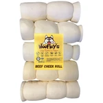 5-6" Buffalo Beef Cheek -5 Count- Rolls For Dogs Long Lasti.... Fixed Price $33.19.