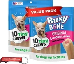 Purina Small Dog Treats Pork Flavor Chew Bones 6.5 Oz 2 Pack Free Keychain. Fixed Price $24.99.