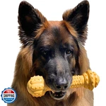 Nylabone Barbell Power Dog Toy For Aggressive Chewers, Peanut Butter. Fixed Price $43.26.
