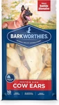 Barkworthies Protein Rich Cow Ears All-natural Dog Chew Treat 10-PACK. Fixed Price $28.62.
