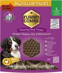 Yummy Combs Dog Dental Treats Vet Vohc Approved Delicious Chicken Protein. Fixed Price $80.23.