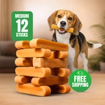 Tibetan Chew For Medium Dogs - 2LB 100% Natural Yak Cheese Treats. Fixed Price $59.98.