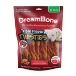 Dreambone Triple Flavor Twisties 25 Count Rawhide-free Dog Chews Pack Of 1. Fixed Price $13.32.