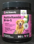 Pet Honesty Multivitamin For Dogs Chicken Flavor 90 Soft Chews Exp. 2027+. Fixed Price $12.90.