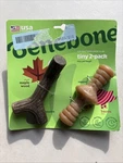 Benebone Tiny 2-PACK Chew Toys Maple Woos & Bacon For Dogs Under 15 Lbs New. Fixed Price $9.99.