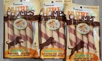 Nutri Chomps Chicken Pork Skin Chews Bags, 6.35 Oz 4 Sticks Ea. Rawhide Free. Fixed Price $13.49.