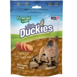 Emerald Pet Little Duckies Grain-free With & Sweet Potato Dog Treats, 5-OZ. Fixed Price $8.99.