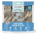 Icelandic+ Cod Skin 10" Long Dog Chew Sticks Treat, 2 Pack Bag. Fixed Price $79.99.