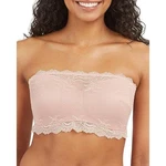 Nwt Spanx Undiet-ectable Better Bandeau Bra Lace Lined Vintage Rose Xl Neutral. Fixed Price $39.00.
