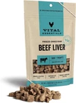 Freeze Dried Raw Single Ingredient Dog Treats, Beef Liver, 2.1 Oz. Fixed Price $9.78.