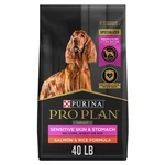 Purina Pro Plan Sensitive Skin And Stomach Salmon Rice Dog Food, 40 Lbs.. Fixed Price $61.90.