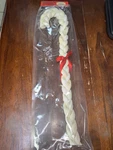 New Natural Rawhide Braided Candy Cane Beefhide Dog Boots & Barkley. Fixed Price $16.60.