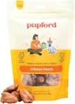 Freeze Dried Chicken Hearts Treat For Dogs & Puppies - Healthy, Natural, Single. Fixed Price $24.63.