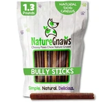 Nature Gnaws, Beef Bully Sticks Chews Beneficial Snack For Dogs. Fixed Price $65.97.