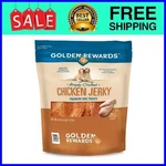 Golden Rewards Chicken Flavor Premium Dry Jerky Treats For All Dogs, 64 Oz. Fixed Price $36.37.