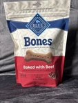 6X - Lm Blue Buffalo Classic Bone Biscuits With Beef Large 16OZ Bags. Fixed Price $45.99.