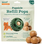 Pupsicle Refill Pops Low-mess Dog Snacks With Peanut Butter And Beef. Fixed Price $25.99.